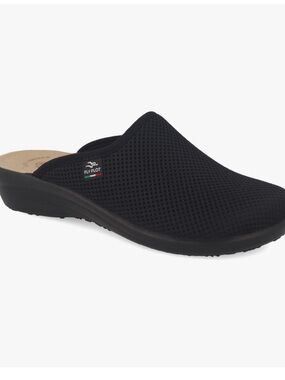Fly Flot Women's Black Classic Slide Sandal
